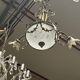 Louis XV style chandelier. Solid bronze, crystal.