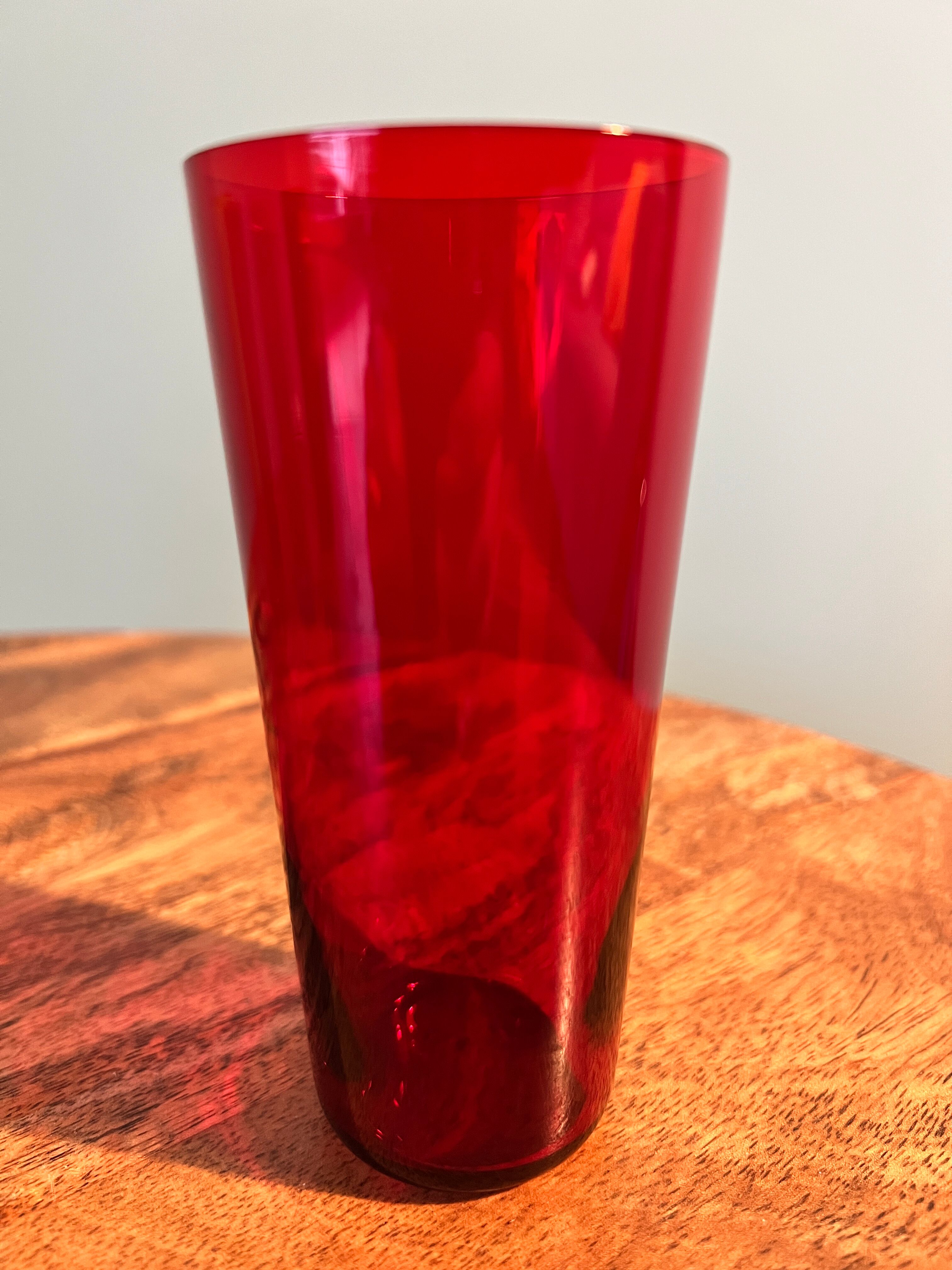 Vintage liquor and wine glasses, mid century modern from 1960s for apartment decoration / tableware