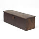 Antique 18th Century Six Plank Spanish Oak Chest