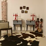 Cube armchair year 1960 fabric