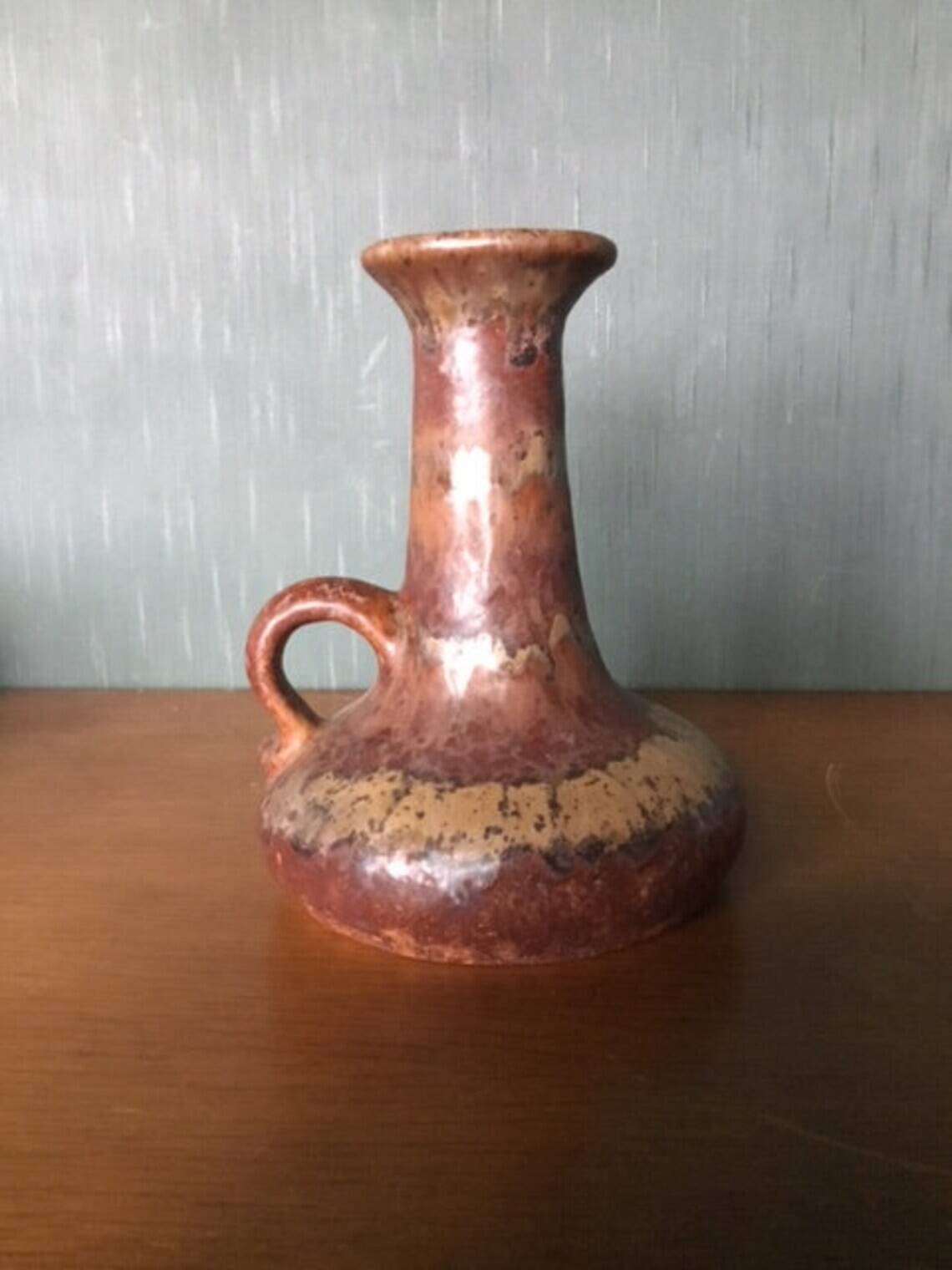 West Germany vase Carstens Atelier, ceramic vase, 0880-19 West German pottery