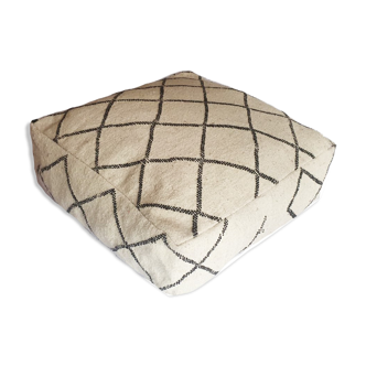 Pouf kilim beni ouarain