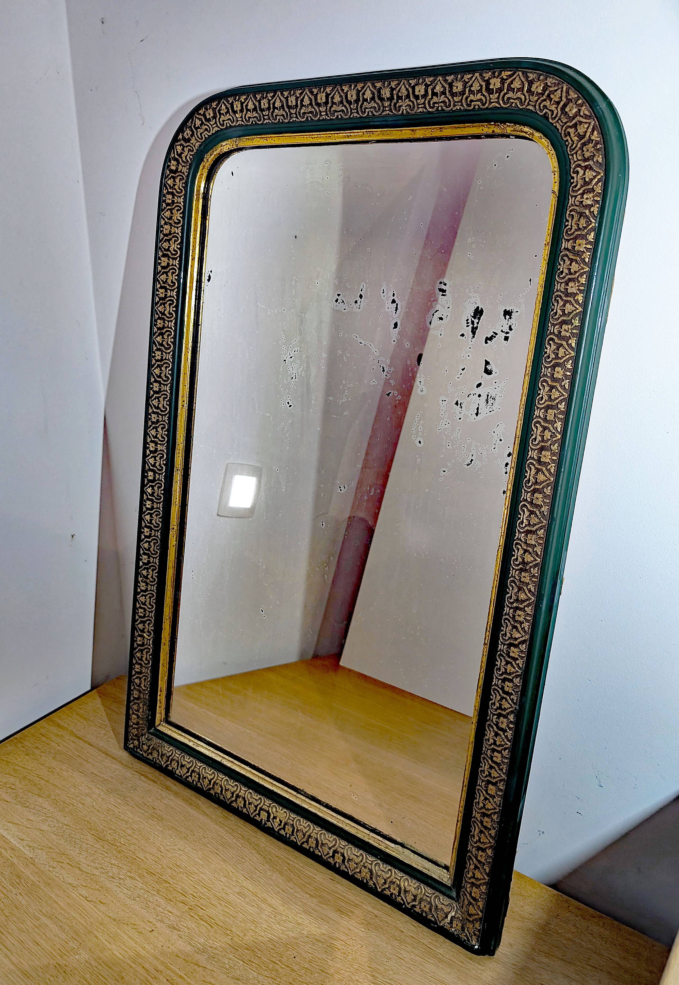 Antique mirror Napoleon III – France – 19th century