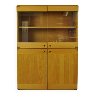 Armoire italienne vintage du XXe siècle en bois de hêtre par Ibisco, 1970