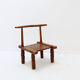 Traditional African hand-carved 'Baoulé' chair, 1920s