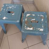 Paire de tabourets Tolix