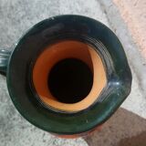 Enameled ceramic pitcher