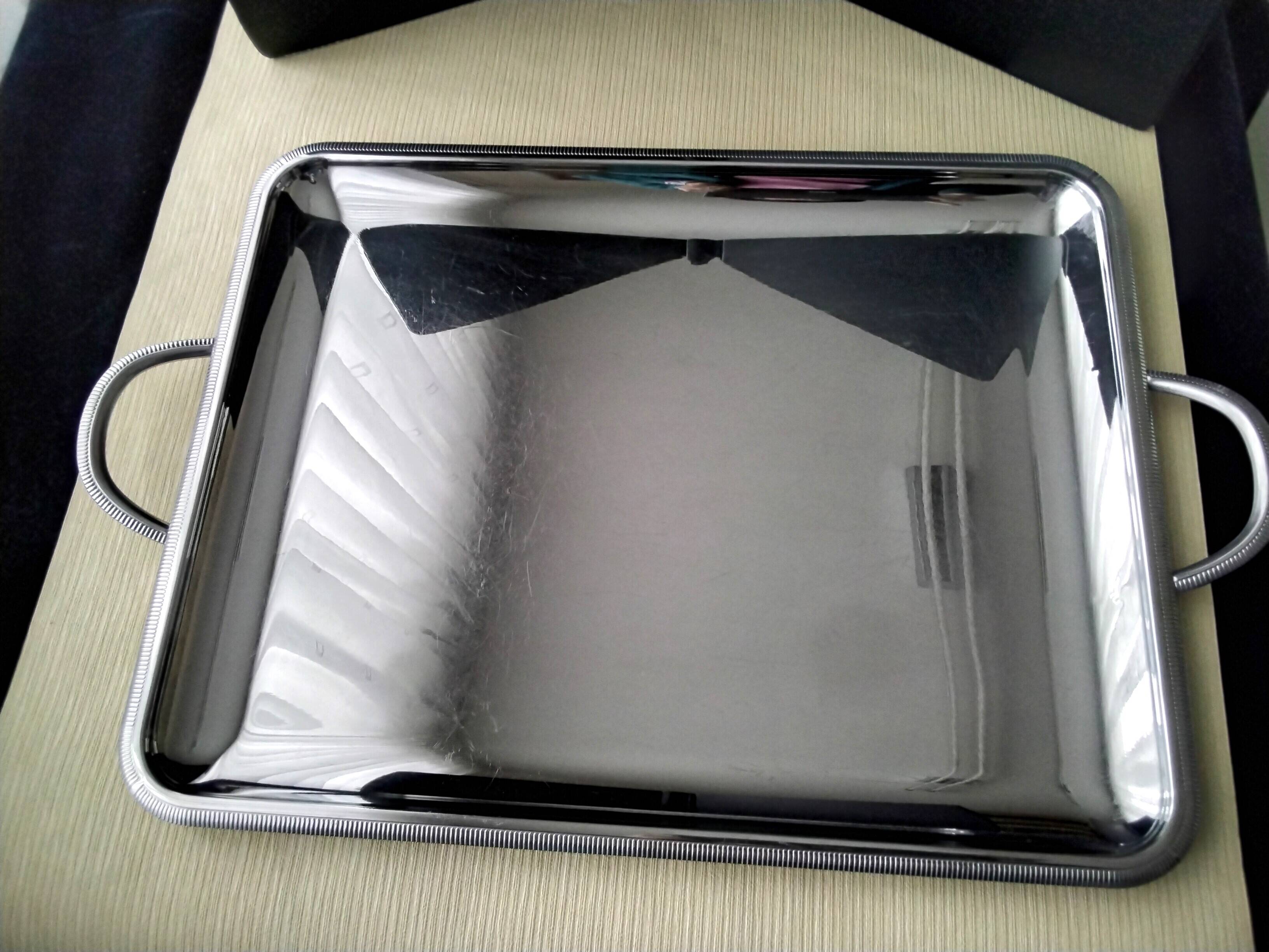 Létang et Rémy Stainless Steel Serving Tray 45 x 35 cm