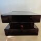 Large coffee table in smoked acrylic glass, France, 1970s