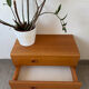 Scandinavian teak bedside table/nightstand