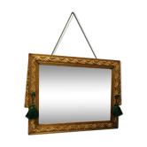 Golden art deco mirror 1930s