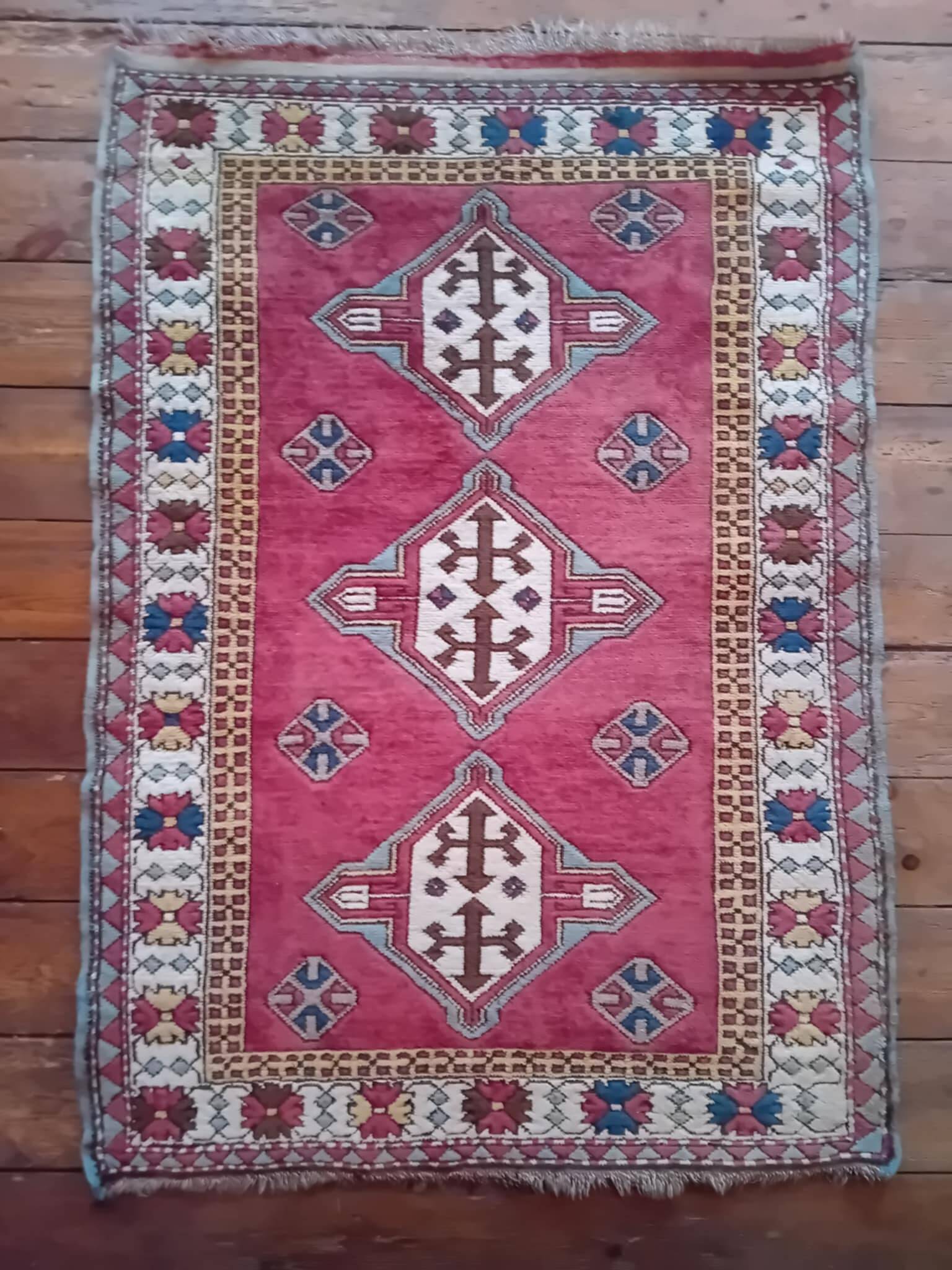 Anatolian Kars handmade rug 165x116cm
