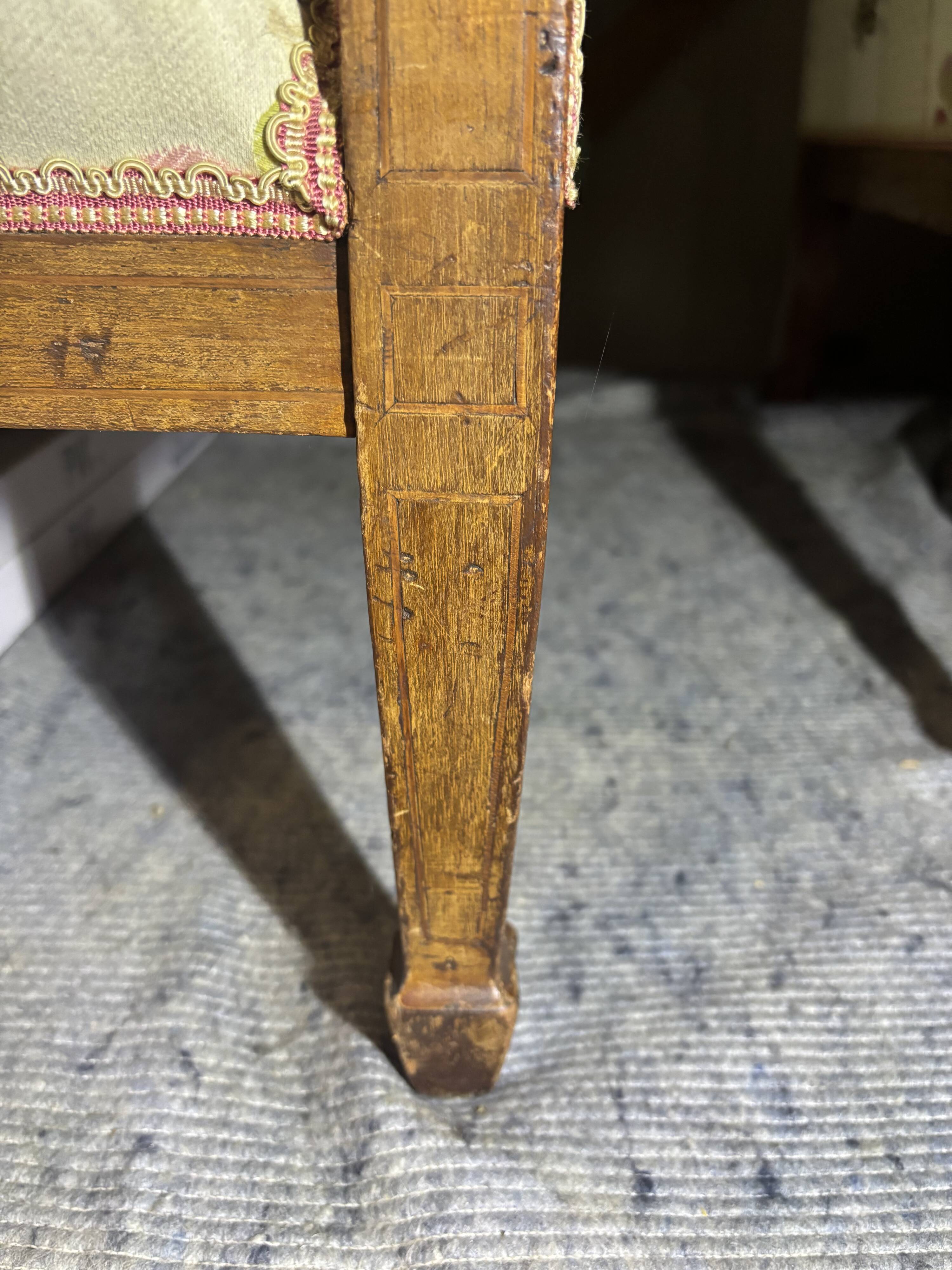 Pair of Art Deco period armchairs