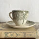Ironstone cup Creil and Montereau