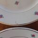 Set of 4 old flat plates Luneville
