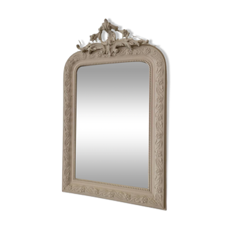 Pedimented mirror