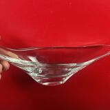 Daum France cup - modern shaped crystal - signed