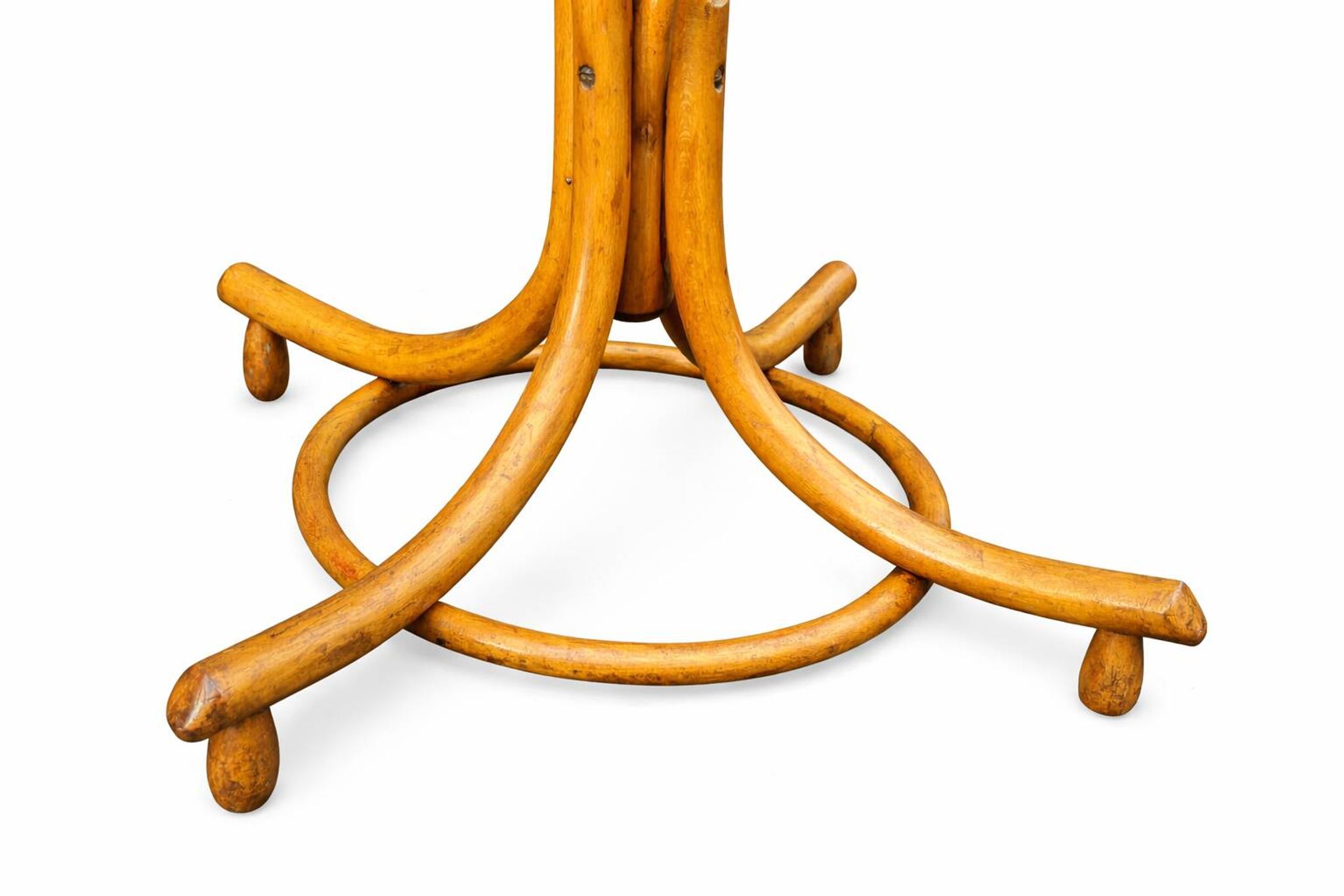 Porte manteau perroquet Antique bois courbé style Viennois