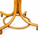 Antique curved wood parrot coat rack in Viennese style