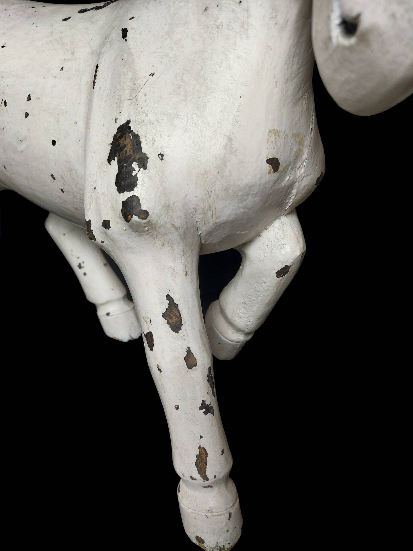 Carved wooden horse – Folk Art