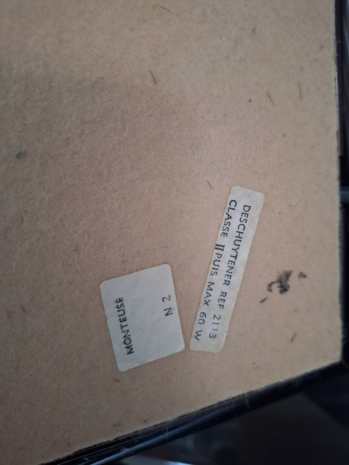 Monteuse desk lamp 1970 80