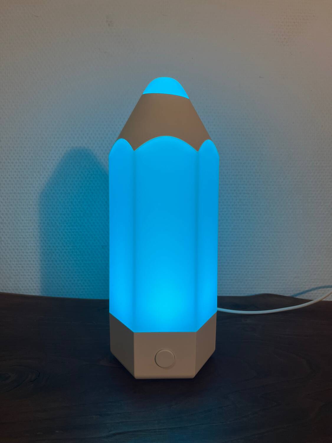 Pelarboj led table lamp, multicolor pencil