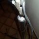 Vintage floor lamp with wheels Lival p12