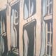 Flemish engraving hand-painted signed r.verhulst 1943