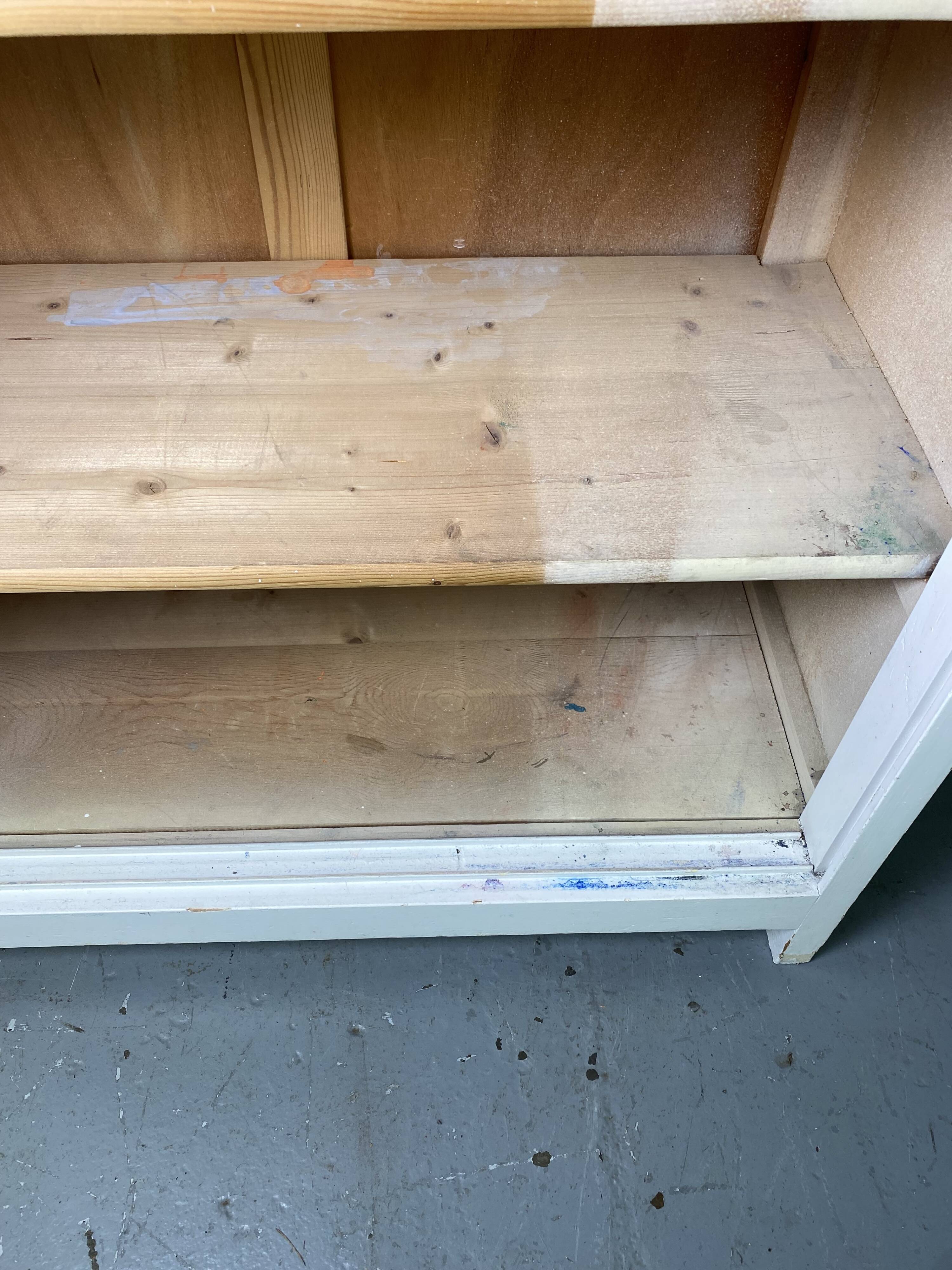 White school cabinet