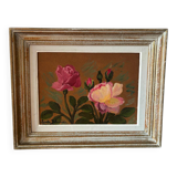 Roses signed Delaine