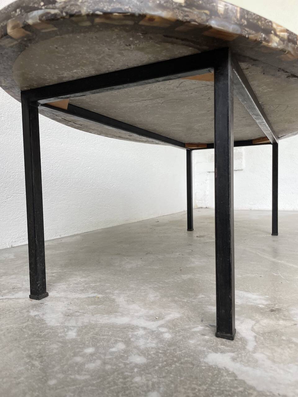 1950s Madagascar aragonite coffee table