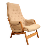 Danish vintage design armchair in oak
