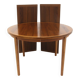 Scandinavian walnut dining table, Sweden, 1960