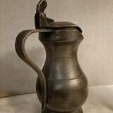 Old pewter pitcher