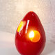 Pino Spagnolo lamp in cermal design for Sicart Italy 1970