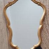 Gilded wooden mirror 60cm