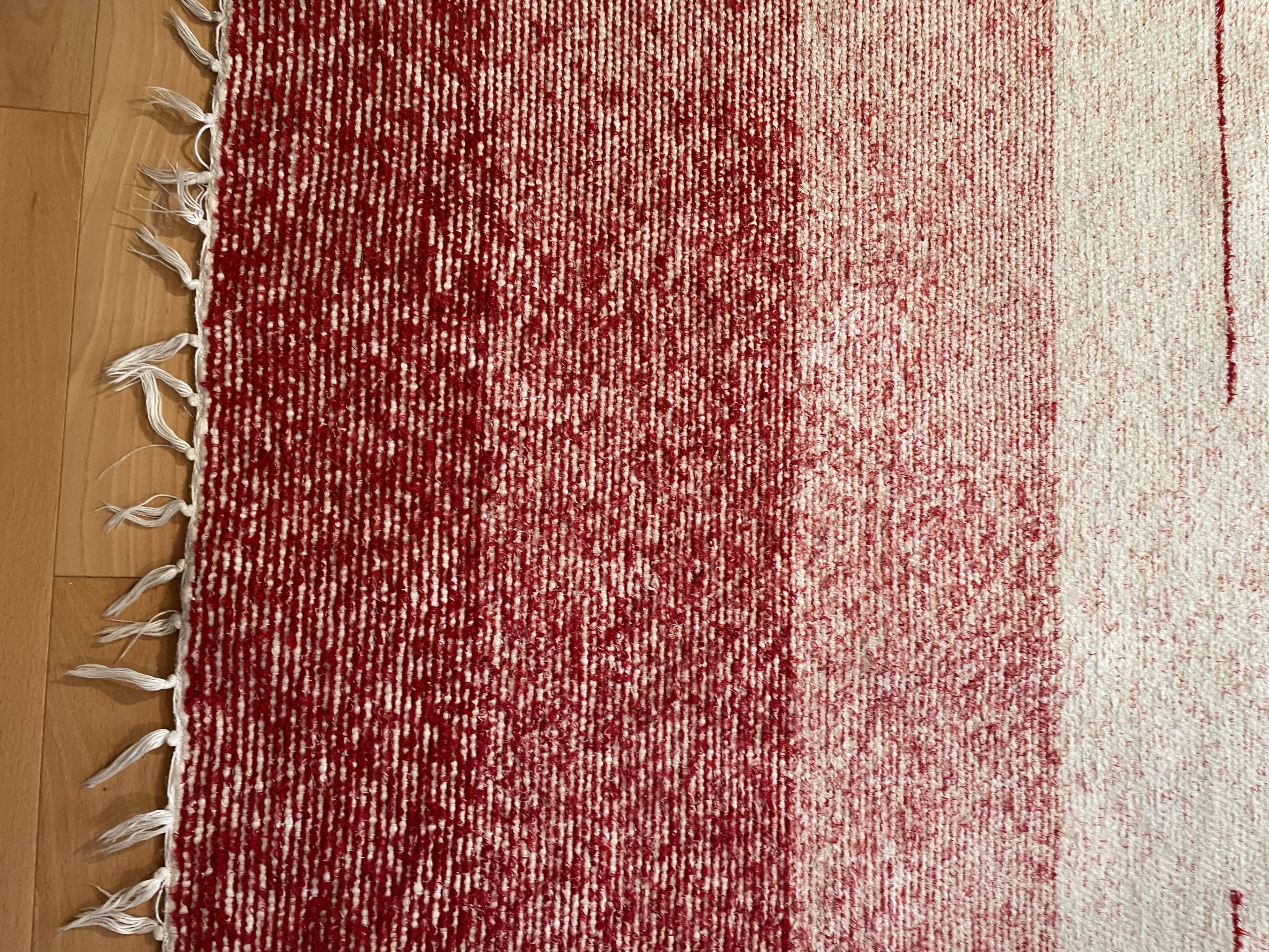 Vintage Finnish cotton rug