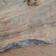 Antique brutalist wooden tray