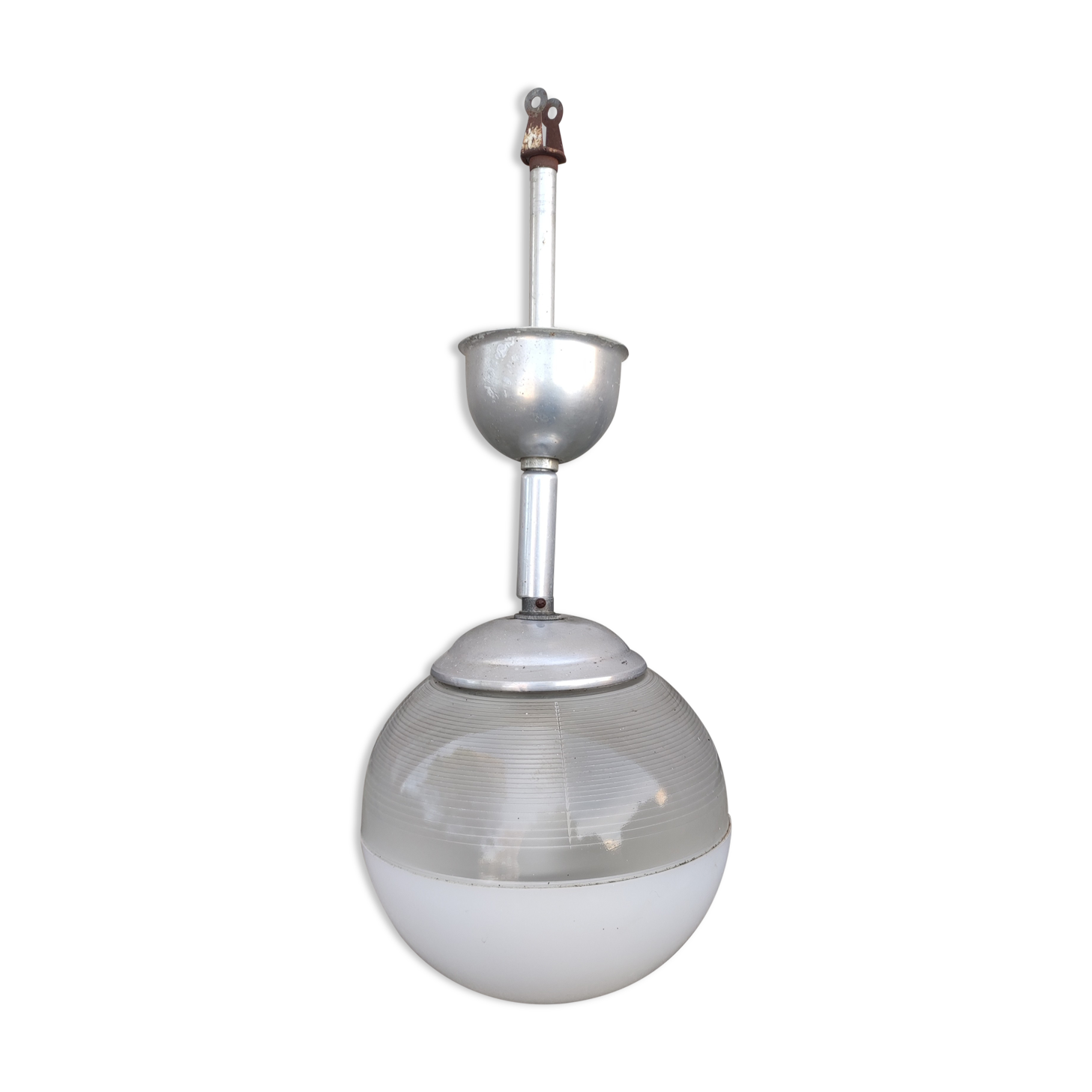 Ball luminaire Holophane Europhane design 20th century