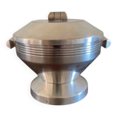 Art Deco silver-plated sugar bowl and sweet jar