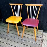 Pair of bistro chairs