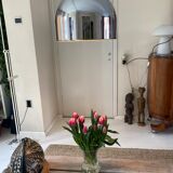 Large Mid-Century Space Age Bell Pendant in Chrome from Staff, 1970s