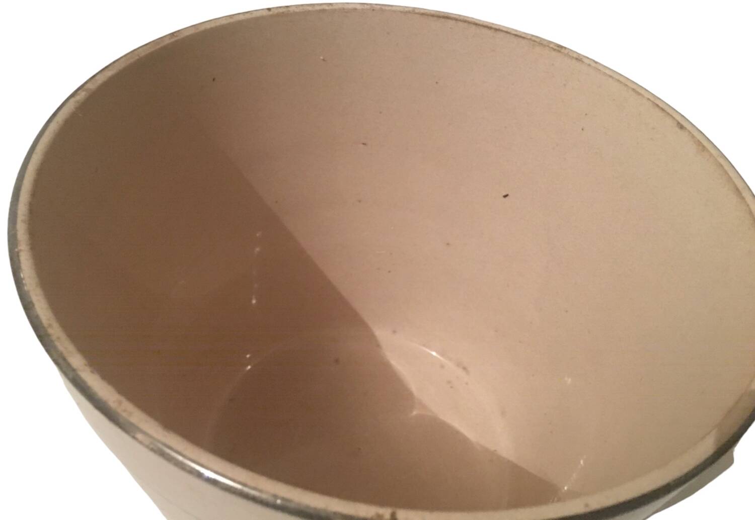 Art deco salt granite pot cover