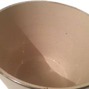 Art deco salt granite pot cover