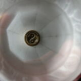 art deco wall lamp porcelain tulip glass