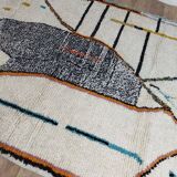 Tapis berbère en laine fait main
