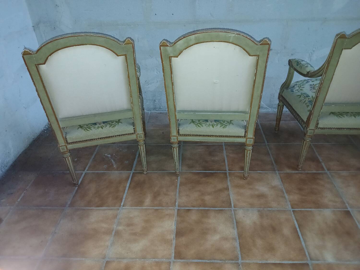 Louis XVI style salon