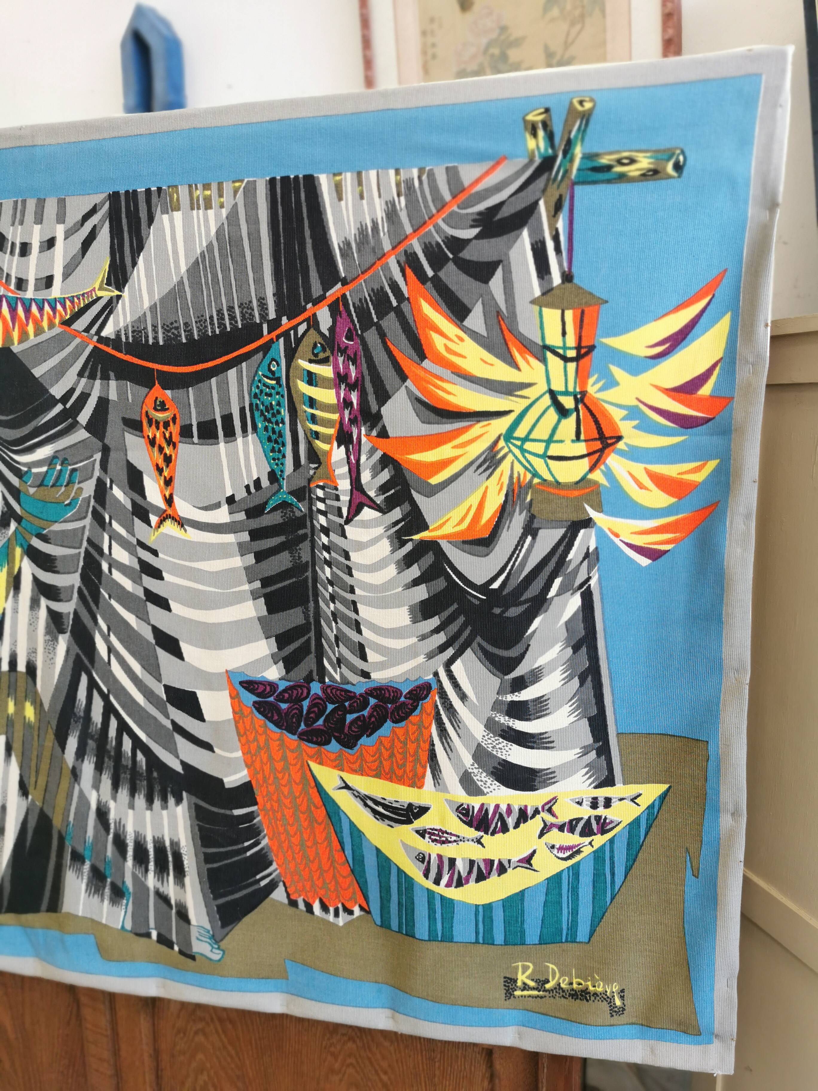Robert Debieve wall tapestry