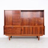 Vintage Dutch design sideboard with asymmetrical layout, 1960s