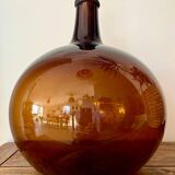 Dame-jeanne ancienne ambrée 4-5L